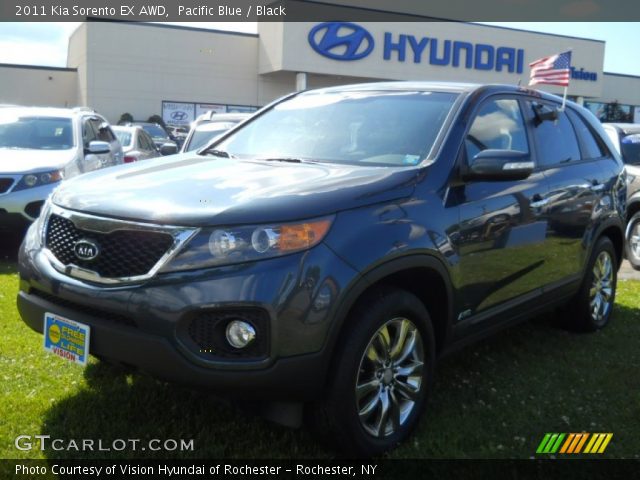 2011 Kia Sorento EX AWD in Pacific Blue