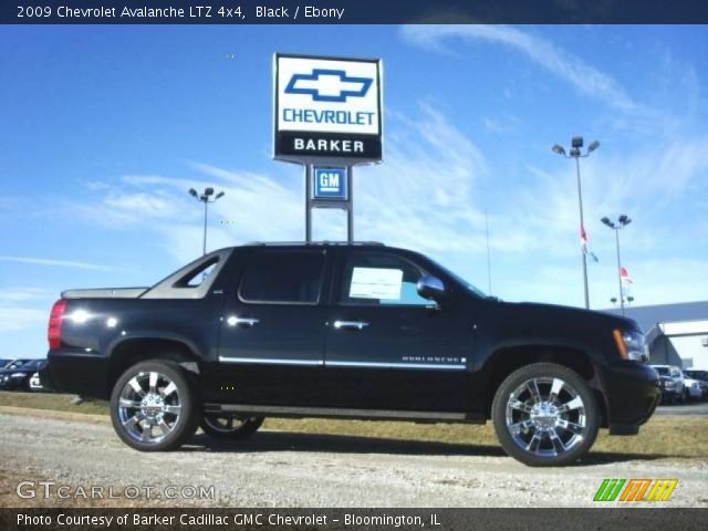 2009 Chevrolet Avalanche LTZ 4x4 in Black