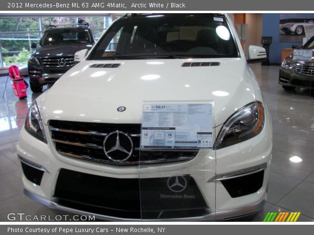 2012 Mercedes-Benz ML 63 AMG 4Matic in Arctic White
