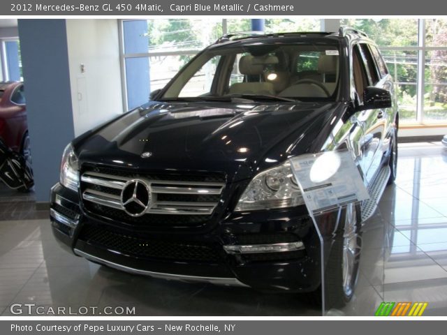 2012 Mercedes-Benz GL 450 4Matic in Capri Blue Metallic