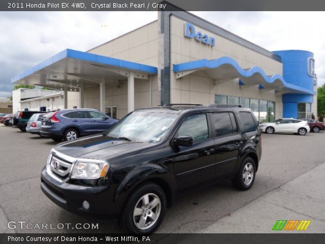 2011 Honda Pilot EX 4WD in Crystal Black Pearl