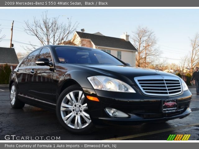 2009 Mercedes-Benz S 550 4Matic Sedan in Black