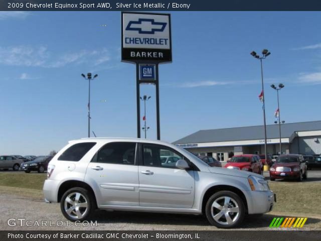 2009 Chevrolet Equinox Sport AWD in Silver Ice Metallic