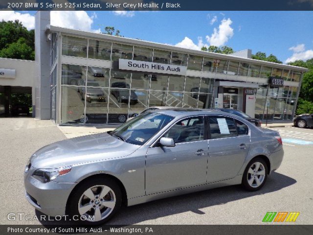 2007 BMW 5 Series 525xi Sedan in Silver Grey Metallic