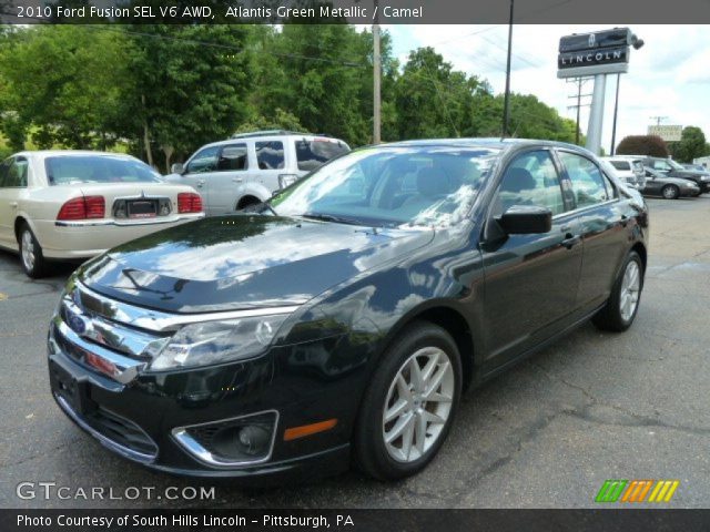 2010 Ford Fusion SEL V6 AWD in Atlantis Green Metallic