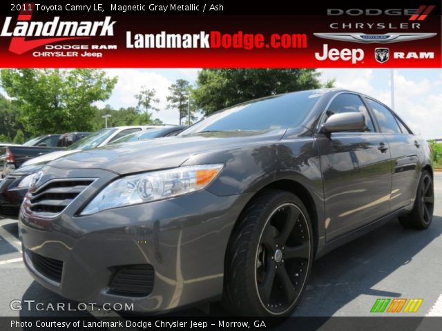 2011 Toyota Camry LE in Magnetic Gray Metallic