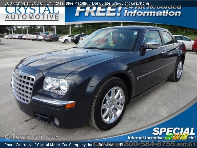 2007 Chrysler 300 C HEMI in Steel Blue Metallic