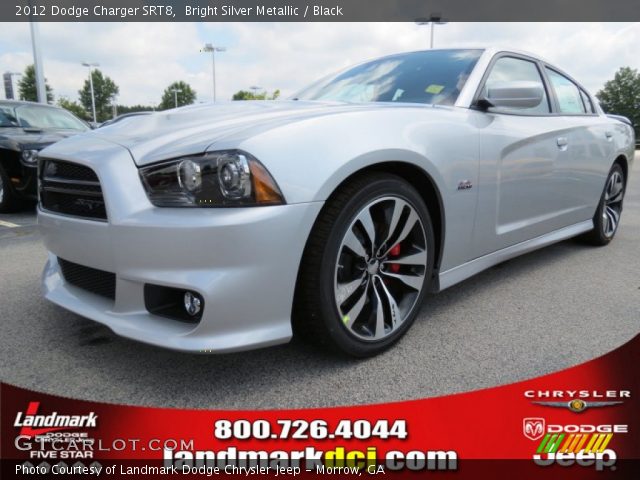 2012 Dodge Charger SRT8 in Bright Silver Metallic