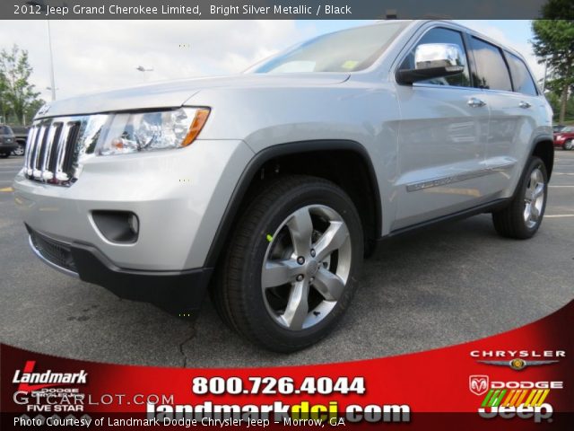 2012 Jeep Grand Cherokee Limited in Bright Silver Metallic
