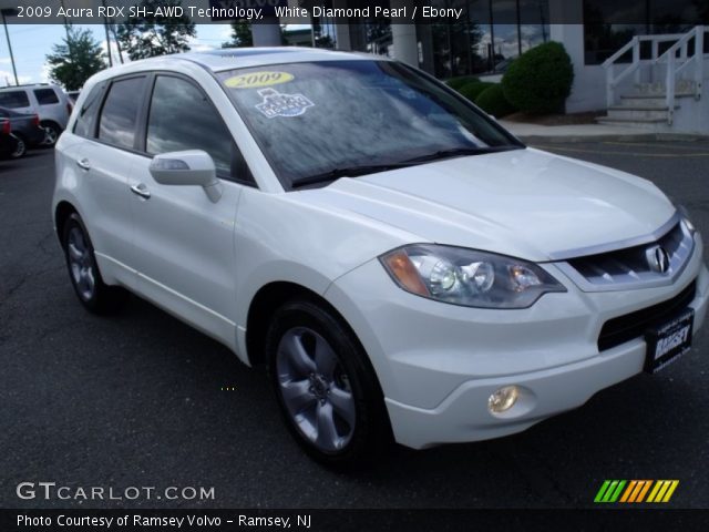2009 Acura RDX SH-AWD Technology in White Diamond Pearl