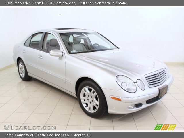 2005 Mercedes-Benz E 320 4Matic Sedan in Brilliant Silver Metallic