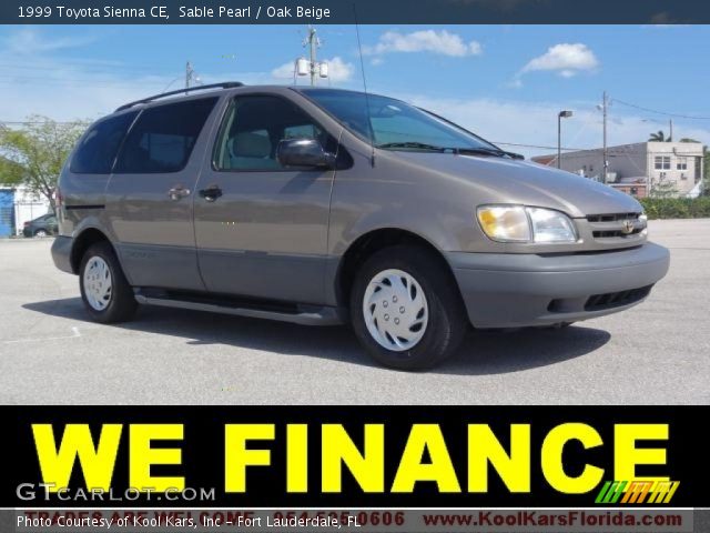 1999 Toyota Sienna CE in Sable Pearl