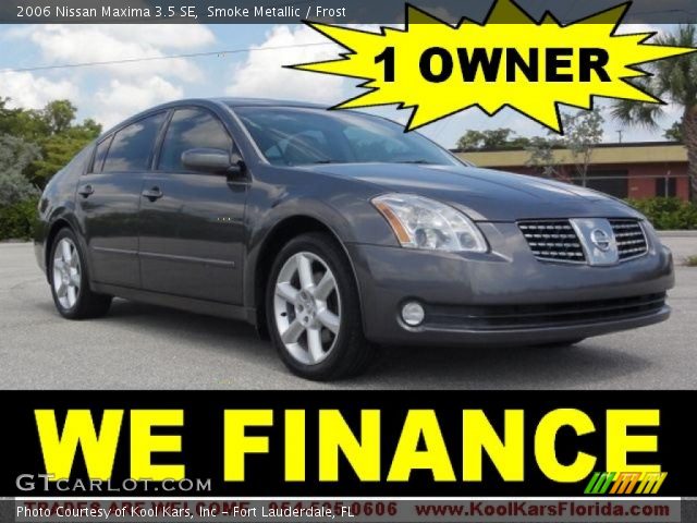 2006 Nissan Maxima 3.5 SE in Smoke Metallic