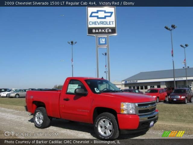 2009 Chevrolet Silverado 1500 LT Regular Cab 4x4 in Victory Red