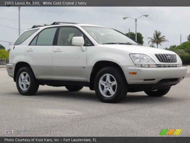 2001 Lexus RX 300 in White Gold Crystal