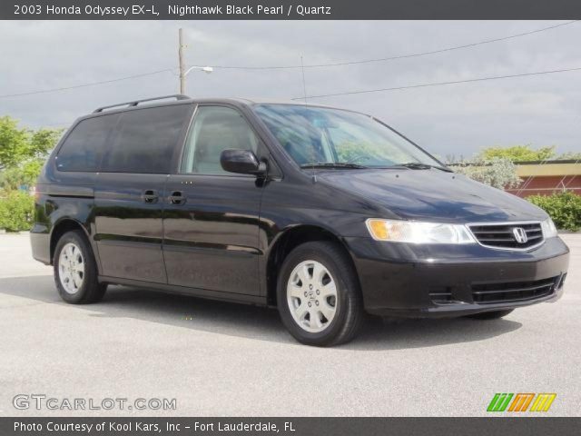2003 Honda Odyssey EX-L in Nighthawk Black Pearl