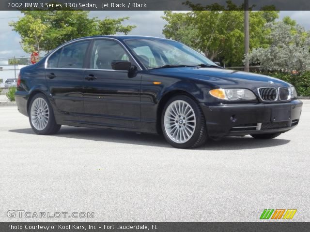 2002 BMW 3 Series 330i Sedan in Jet Black