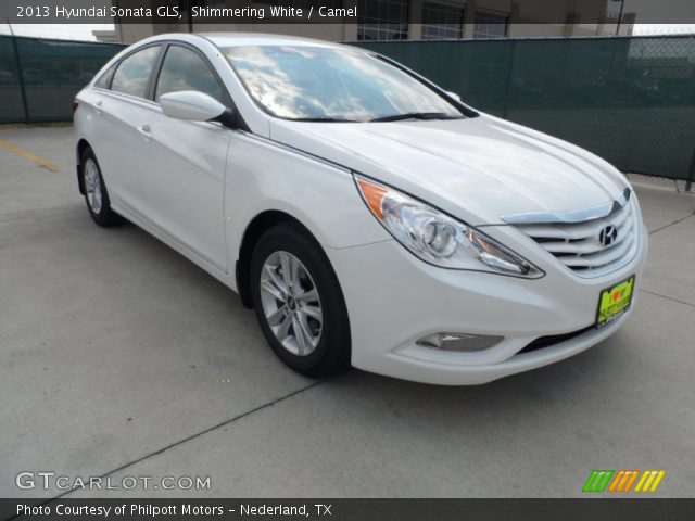2013 Hyundai Sonata GLS in Shimmering White