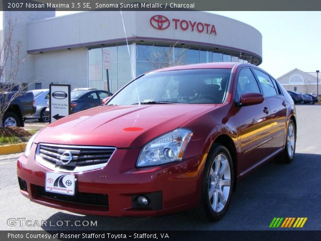 2007 Nissan Maxima 3.5 SE in Sonoma Sunset Metallic