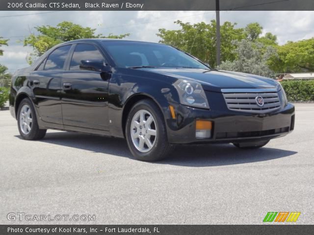 2006 Cadillac CTS Sedan in Black Raven