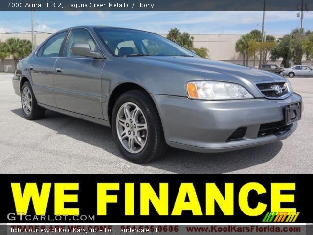 2000 Acura TL 3.2 in Laguna Green Metallic