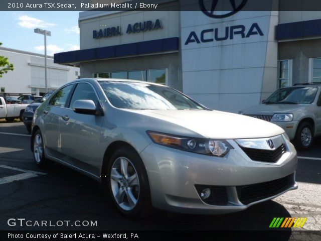 2010 Acura TSX Sedan in Palladium Metallic