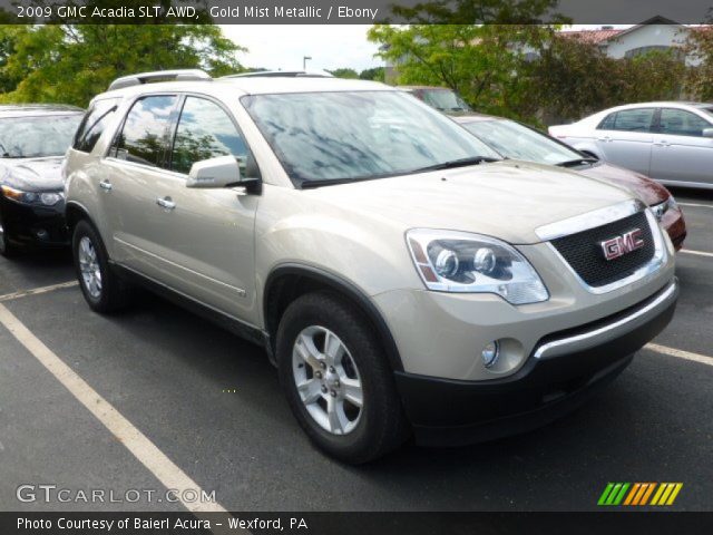 2009 GMC Acadia SLT AWD in Gold Mist Metallic
