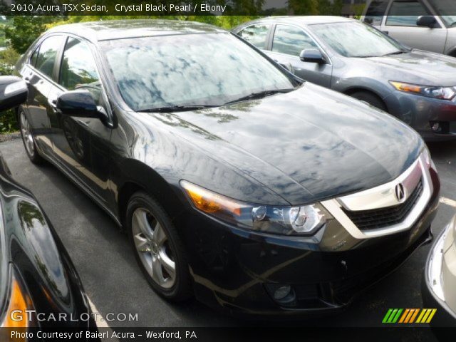 2010 Acura TSX Sedan in Crystal Black Pearl