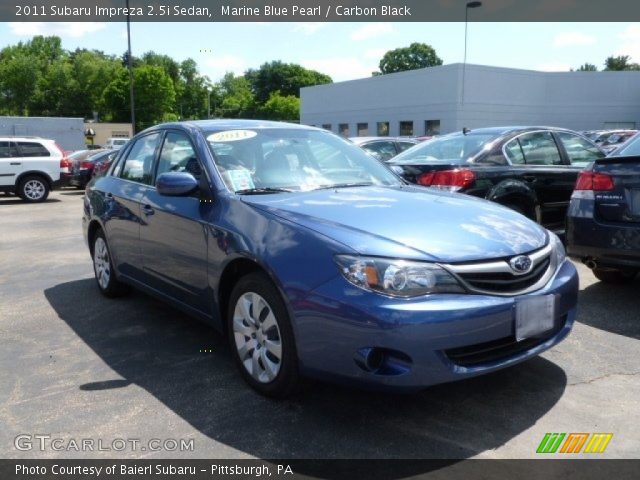 2011 Subaru Impreza 2.5i Sedan in Marine Blue Pearl