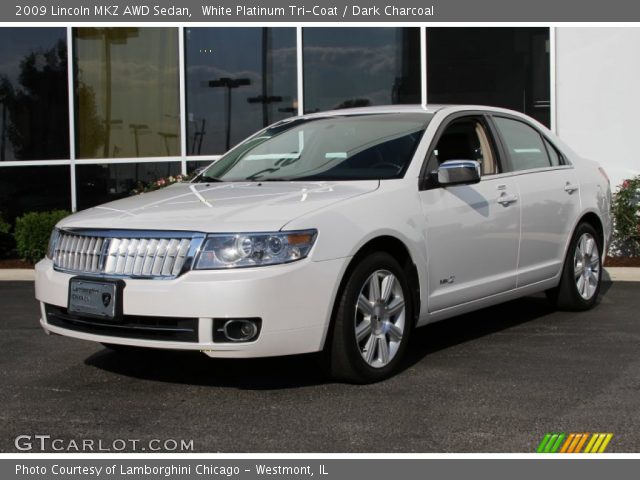 2009 Lincoln MKZ AWD Sedan in White Platinum Tri-Coat