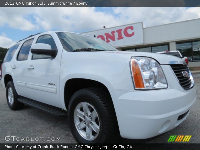 2012 GMC Yukon SLT in Summit White