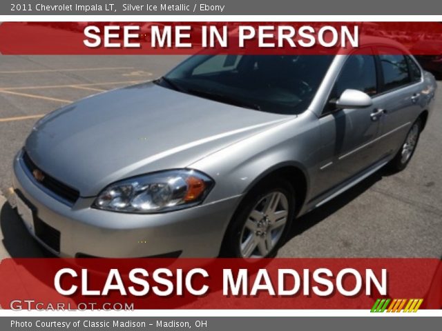 2011 Chevrolet Impala LT in Silver Ice Metallic