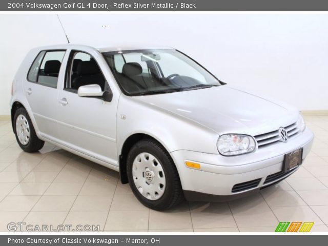 2004 Volkswagen Golf GL 4 Door in Reflex Silver Metallic