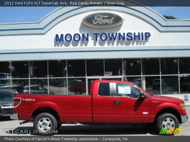 2012 Ford F150 XLT SuperCab 4x4 in Red Candy Metallic
