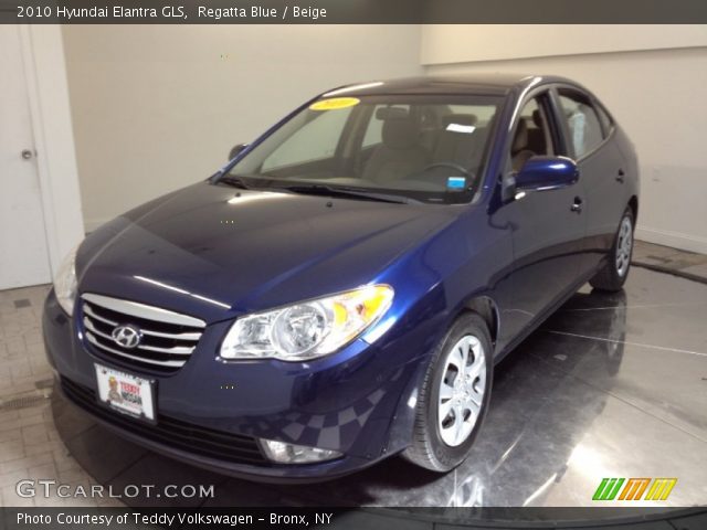 2010 Hyundai Elantra GLS in Regatta Blue