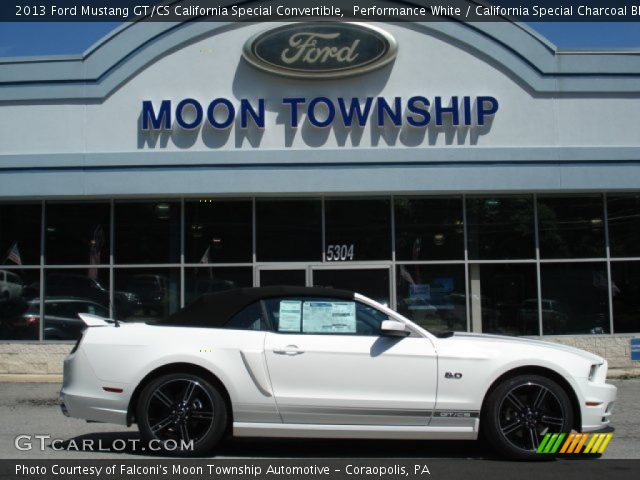 2013 Ford Mustang GT/CS California Special Convertible in Performance White