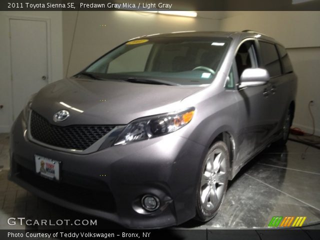 2011 Toyota Sienna SE in Predawn Gray Mica