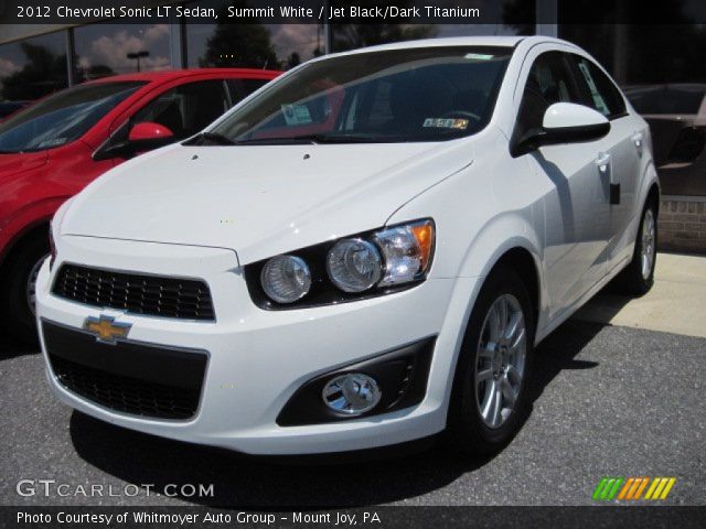 2012 Chevrolet Sonic LT Sedan in Summit White