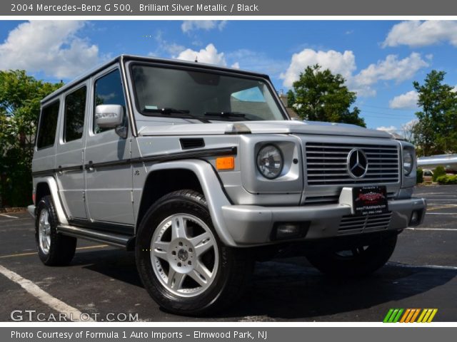 2004 Mercedes-Benz G 500 in Brilliant Silver Metallic