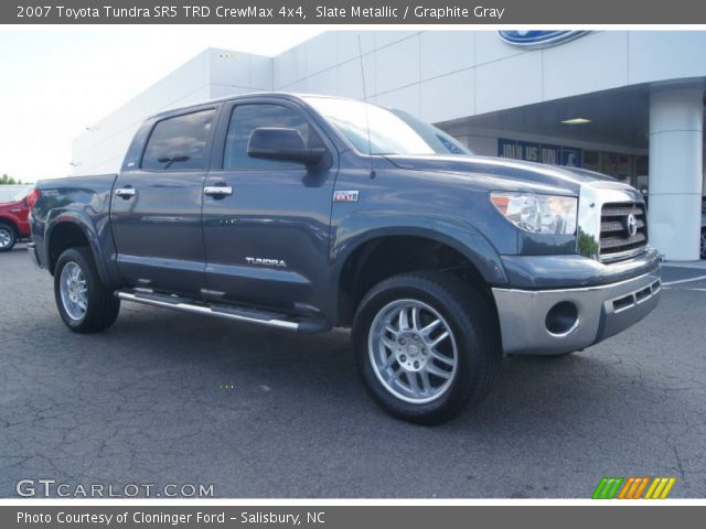 2007 Toyota Tundra SR5 TRD CrewMax 4x4 in Slate Metallic