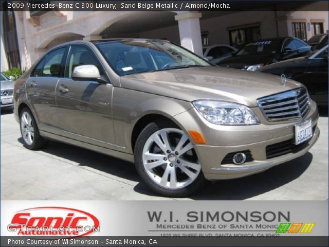 2009 Mercedes-Benz C 300 Luxury in Sand Beige Metallic