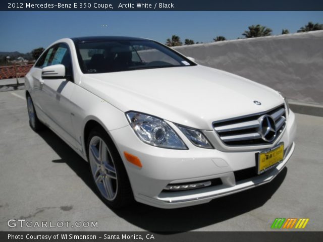 2012 Mercedes-Benz E 350 Coupe in Arctic White