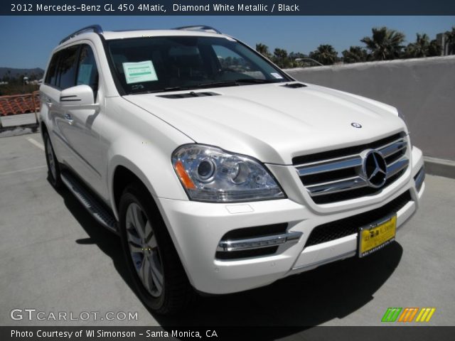 2012 Mercedes-Benz GL 450 4Matic in Diamond White Metallic