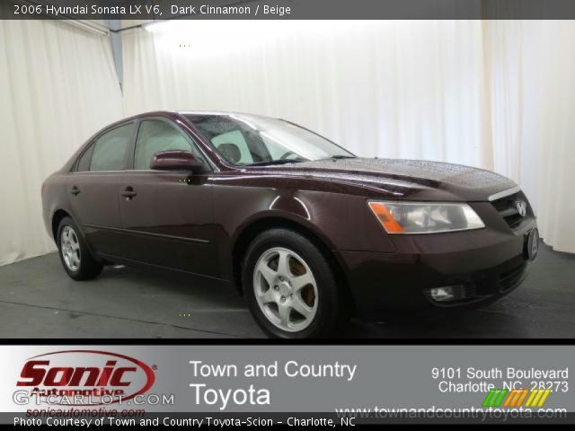 2006 Hyundai Sonata LX V6 in Dark Cinnamon