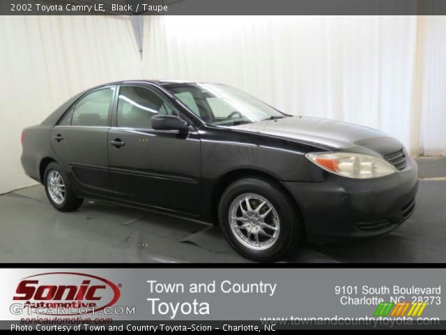 2002 Toyota Camry LE in Black