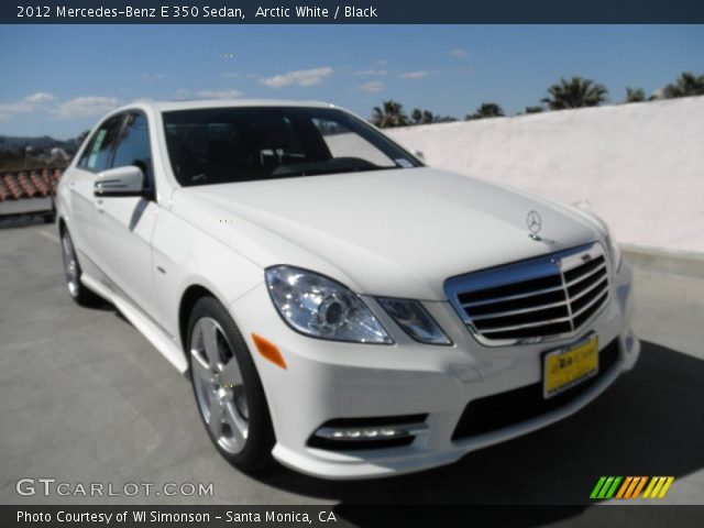 2012 Mercedes-Benz E 350 Sedan in Arctic White