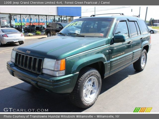 1998 Jeep Grand Cherokee Limited 4x4 in Forest Green Pearlcoat