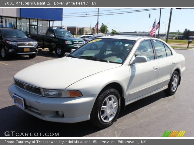 2001 Mitsubishi Galant ES in Dover White Pearl