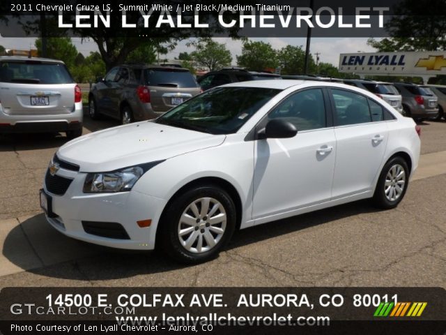 2011 Chevrolet Cruze LS in Summit White