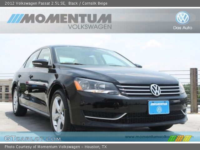 2012 Volkswagen Passat 2.5L SE in Black